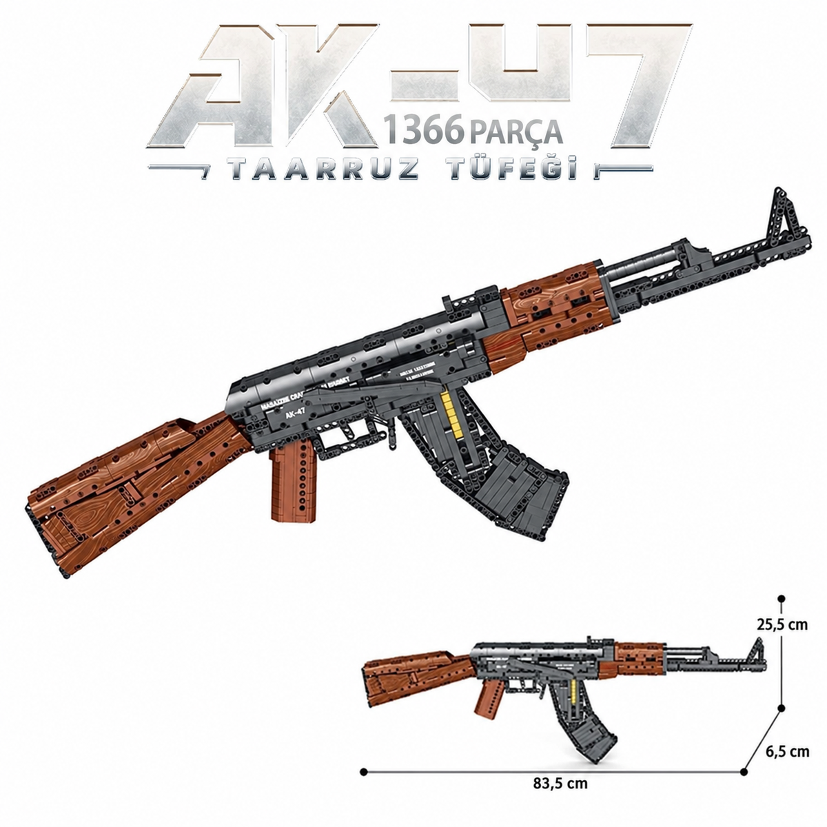 AK-47 KUR ATEŞ ET ( 1366 Parça )